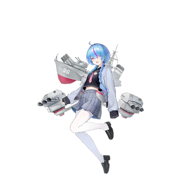 战舰少女R - 狭雾 - 正常立绘