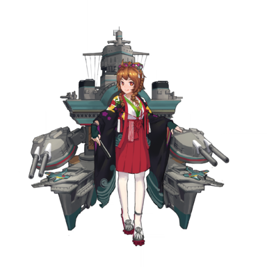 战舰少女R - 伊势·改 - 正常立绘