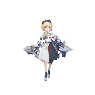 战舰少女R - 诺福克(DL-1) - 大破立绘