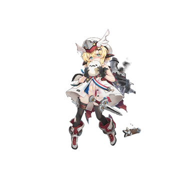 战舰少女R - 墨尔波墨涅 - 大破立绘