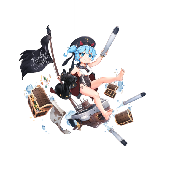 战舰少女R - U-47 - 换装 - 小小海贼王 - 正常立绘