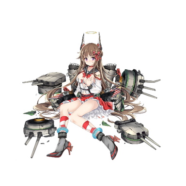 战舰少女R - 卡约·杜伊里奥·改 - 大破立绘