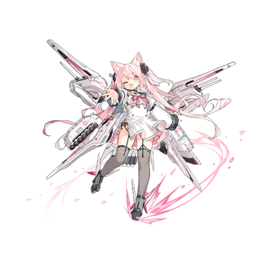 战舰少女R - 岛风(岛风型驱逐舰)·改 - 正常立绘
