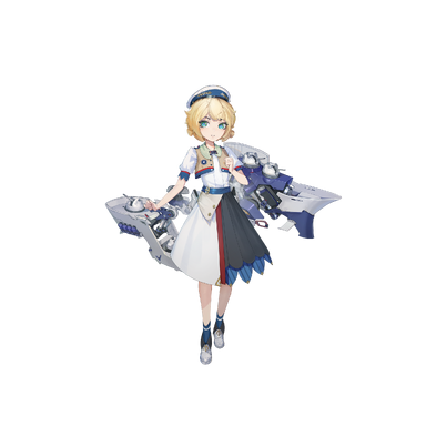 战舰少女R - 诺福克(DL-1) - 正常立绘