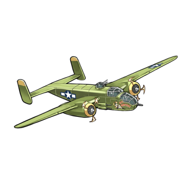 战舰少女R - B-25(杜立特队) - 轰炸机