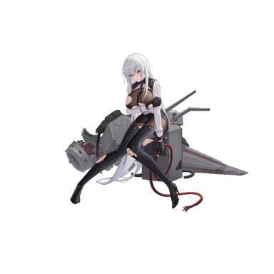 战舰少女R - 克劳塞维茨·改 - 大破立绘