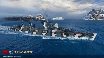 《战舰世界》里的X级驱逐舰“哈巴罗夫斯克”以24工程驱逐舰和战前的47工程驱逐舰为原型，且加入了一些原创设计。