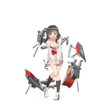 战舰少女R - 熊野 - 大破立绘