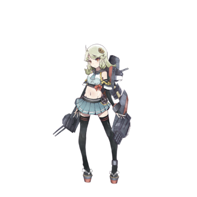 战舰少女R - 凉月 - 正常立绘