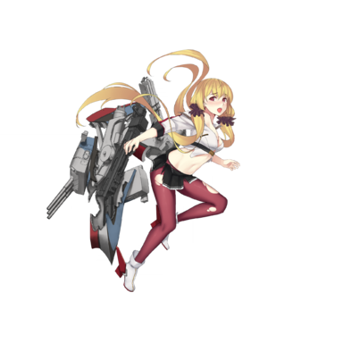 战舰少女R - 波特兰·改 - 大破立绘