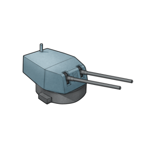 战舰少女R - 英国双联6英寸炮 - 中型主炮(轻)