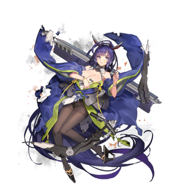 战舰少女R - 信浓·改 - 大破立绘