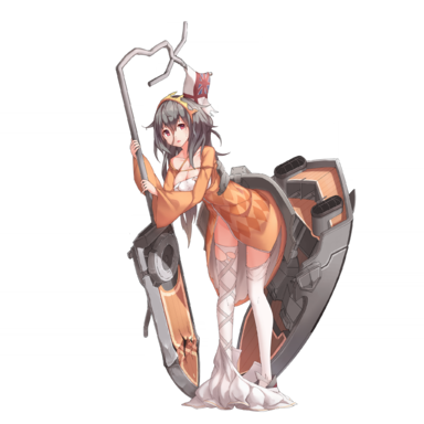 战舰少女R - 伊丽莎白女王 - 大破立绘