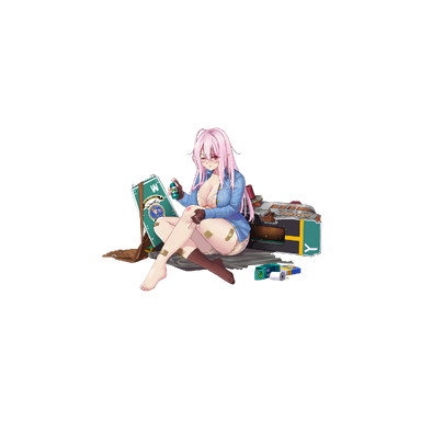 战舰少女R - 墨尔本 - 大破立绘