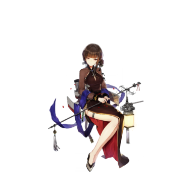 战舰少女R - 逸仙·改 - 正常立绘
