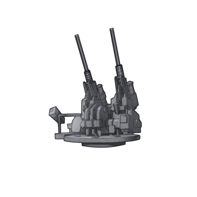 战舰少女R - 美国双联3英寸防空炮 - 防空炮