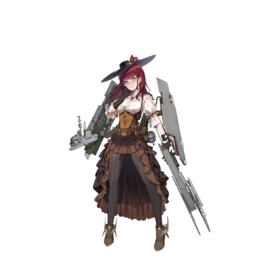 战舰少女R - 可畏 - 正常立绘