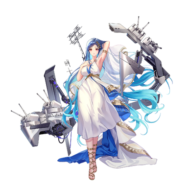 战舰少女R - 卡律布狄斯 - 正常立绘