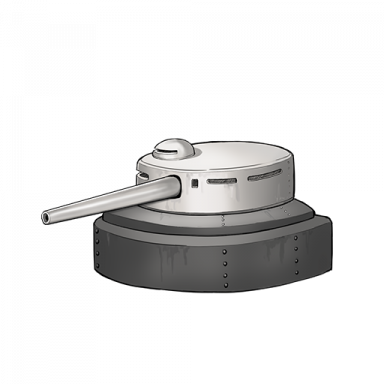 战舰少女R - 法国单装27厘米炮 - 中型主炮(轻)