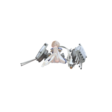 战舰少女R - 克里蒙梭 - 大破立绘