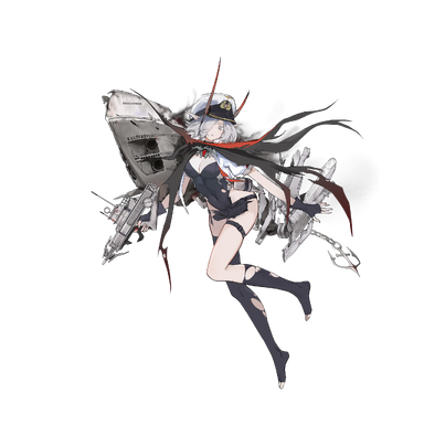 战舰少女R - U-552 - 大破立绘