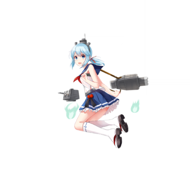 战舰少女R - 深雪 - 正常立绘