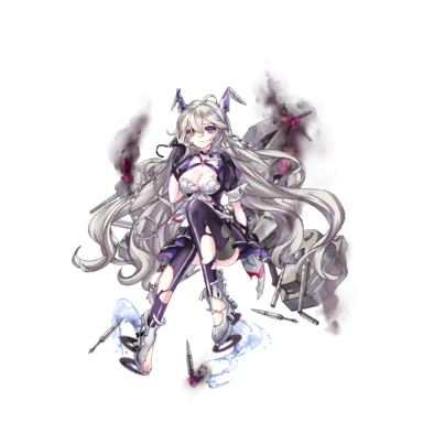 战舰少女R - 天狼星·改 - 大破立绘