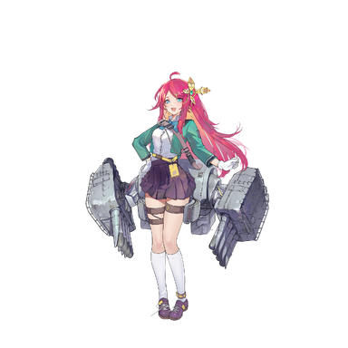 战舰少女R - 长波 - 正常立绘