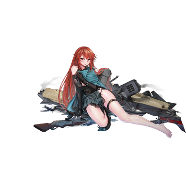 战舰少女R - 贝亚恩·改 - 大破立绘