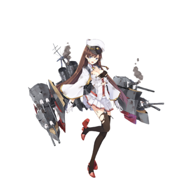 战舰少女R - 榛名 - 大破立绘