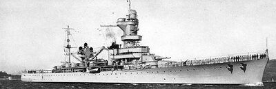 1933年刚刚下水试航的阿尔及利亚号