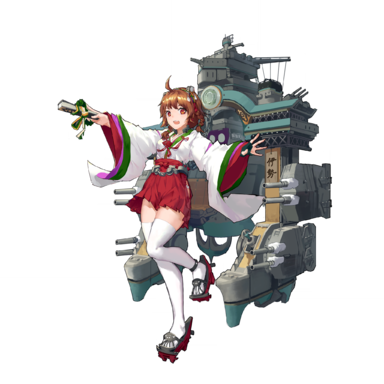 战舰少女R - 伊势 - 正常立绘