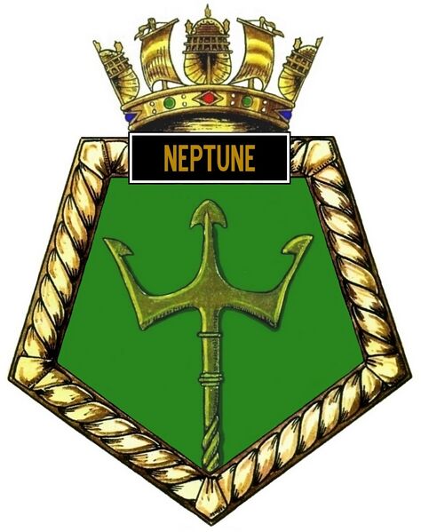 文件:HMS Neptune (cruiser) crest.jpg
