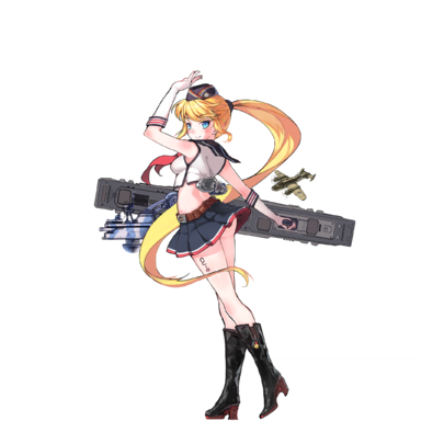 战舰少女R - 大黄蜂 - 正常立绘