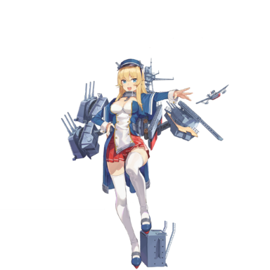 战舰少女R - 乔治·莱格 - 正常立绘