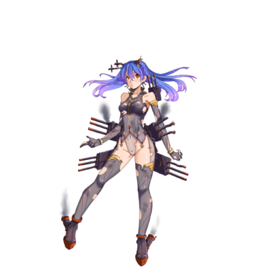 战舰少女R - 海伦娜 - 大破立绘