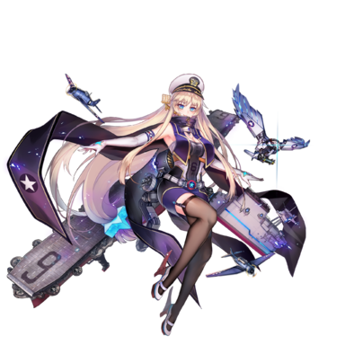 战舰少女R - 企业·改 - 正常立绘