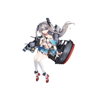 战舰少女R - 哈曼 - 正常立绘