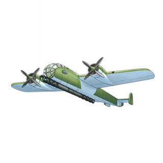 战舰少女R - SG-104机载无后座力炮（JU-288） - 轰炸机