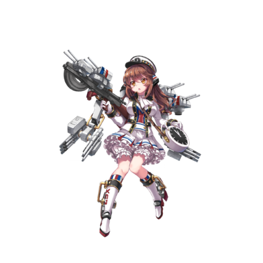 战舰少女R - 伏尔塔 - 正常立绘
