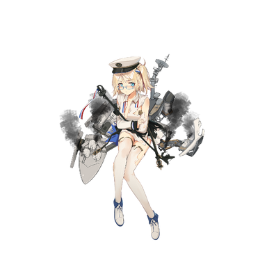 战舰少女R - 德格拉斯 - 大破立绘