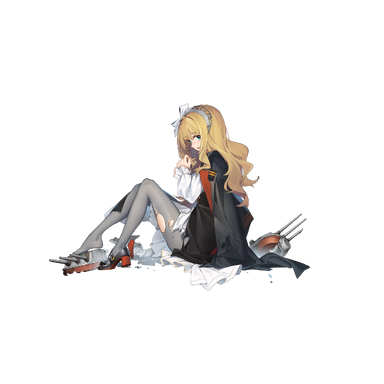 战舰少女R - 安萨尔多 - 大破立绘