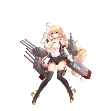 战舰少女R - 威奇塔·改 - 正常立绘