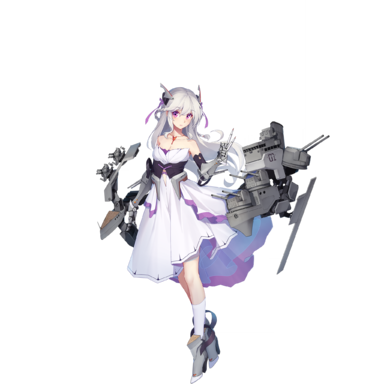 战舰少女R - 黛朵 - 正常立绘