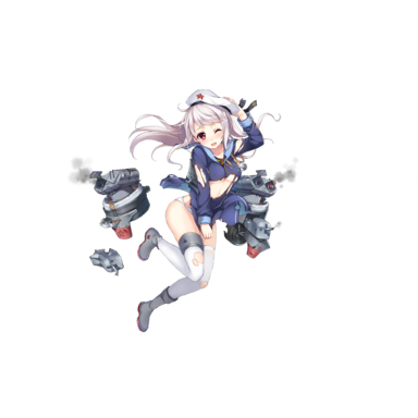 战舰少女R - 长春 - 大破立绘