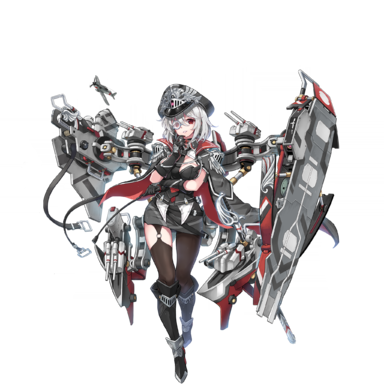 战舰少女R - 齐柏林伯爵·改 - 正常立绘