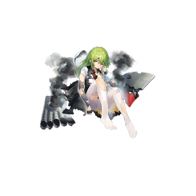 战舰少女R - 谦逊 - 大破立绘