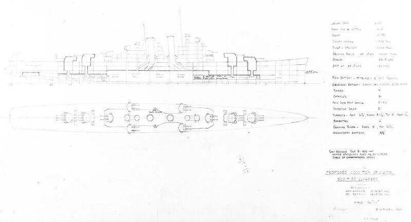 文件:Cleveland-class-premilnary-design1940.jpg