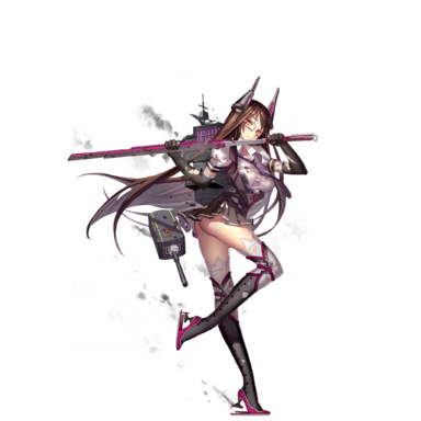 战舰少女R - 天龙·改 - 大破立绘