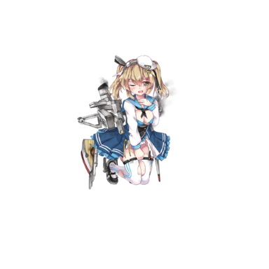 战舰少女R - Z31·改 - 大破立绘